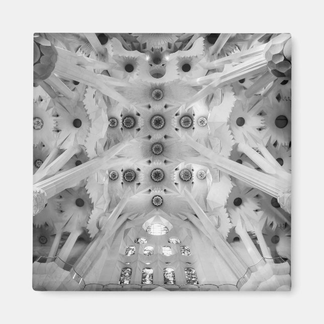 Sagrada Familia Ceiling Magnet: Barcelona Magnet (Front)