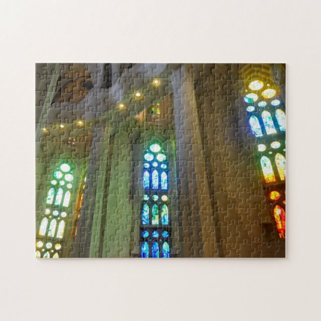 Sagrada Familia. Interior Jigsaw Puzzle (Horizontal)