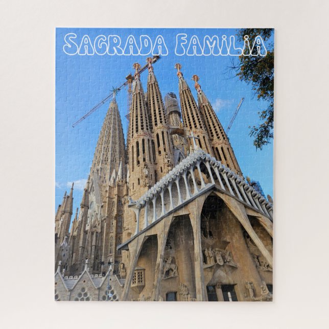 Sagrada Familia Jigsaw Puzzle (Vertical)