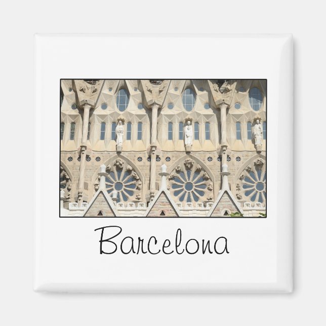 Sagrada Familia. Passion facade Magnet (Front)