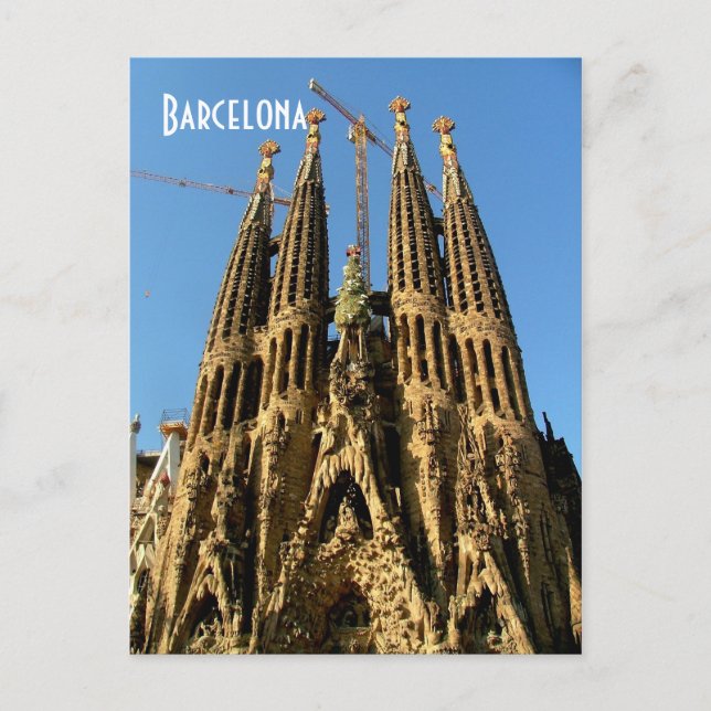 Sagrada Familia Postcard (Front)