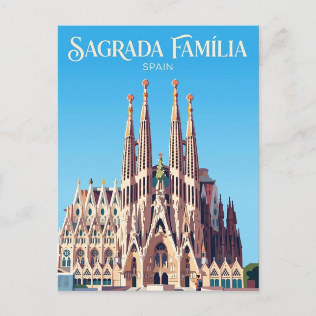 Sagrada Família Spain Postcard (Front)