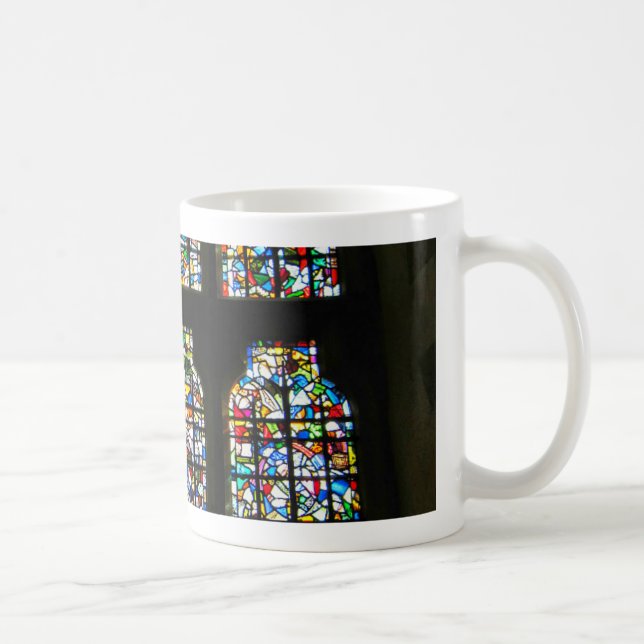 Sagrada Familia Stained Glass Barcelona Photograph Coffee Mug (Right)