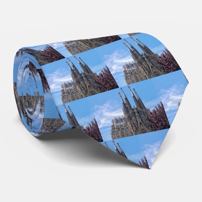 Sagrada familia tie (Rolled)