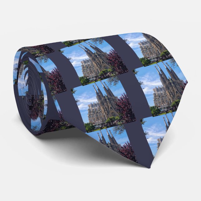 Sagrada Família Tie (Rolled)