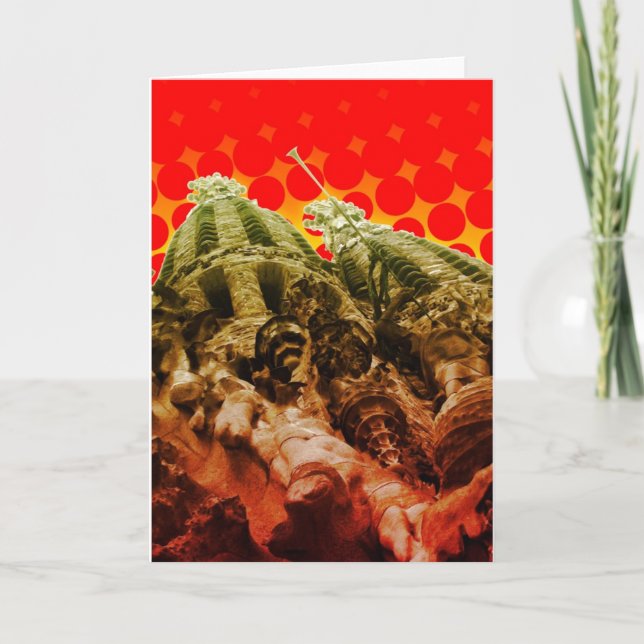 Sagrada La Familia Card (Front)