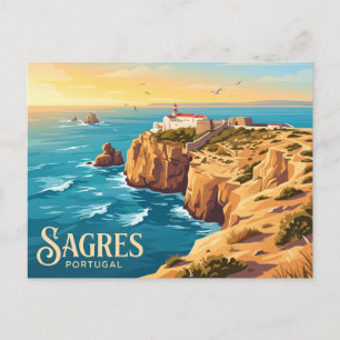 Sagres Portugal Postcard