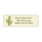 Saguaro Cactus return address label