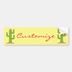 Saguaro Cactus Thunder_Cove Bumper Sticker