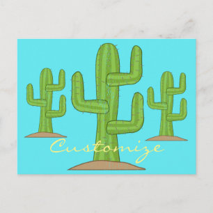Saguaro Cactus Thunder_Cove Postcard