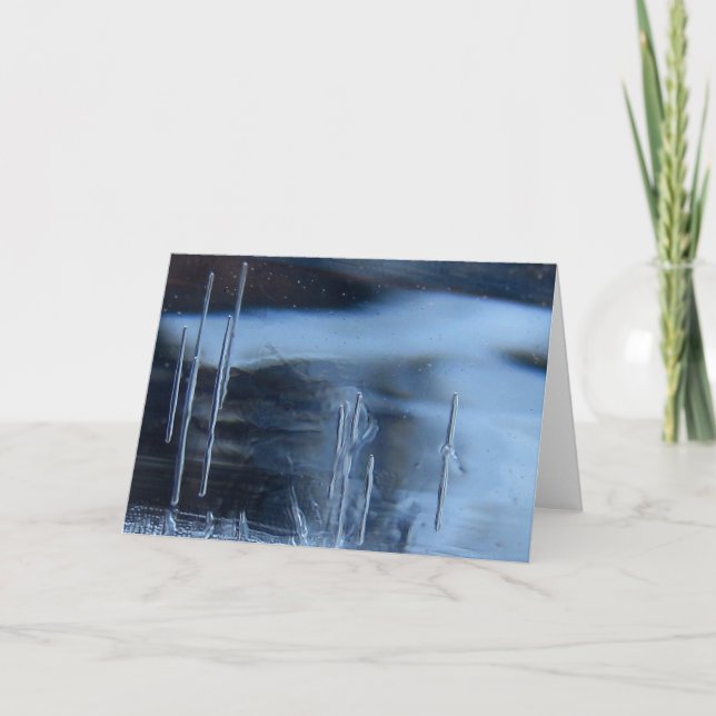 Saguaro Cactus Vision Quest, Esoteric Nature Card (Front)