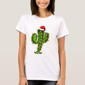 Saguaro Christmas Lights T-Shirt