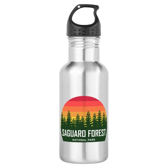 Saguaro Forest National Park 532 Ml Water Bottle (Front)