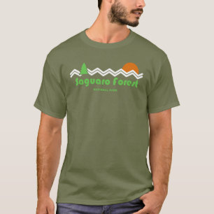Saguaro Forest National Park Retro T-Shirt