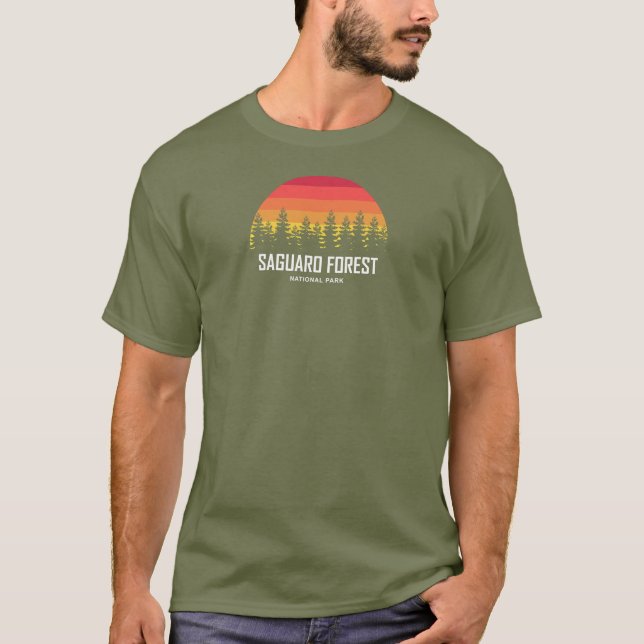 Saguaro Forest National Park T-Shirt (Front)