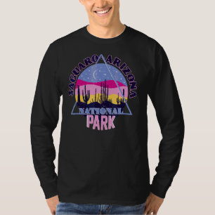 Saguaro National Park Arizona Desert Magic Night T-Shirt