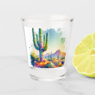 Saguaro National Park Arizona Giant Cactus Shot Glass