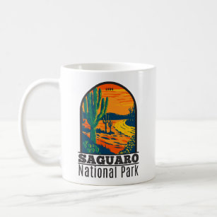 Saguaro National Park Arizona Vintage Coffee Mug