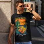 Saguaro National Park Arizona Vintage Distressed  T-Shirt<br><div class="desc">Saguaro vector artwork design. The park is named for the large saguaro cactus,  native to its desert environment.</div>