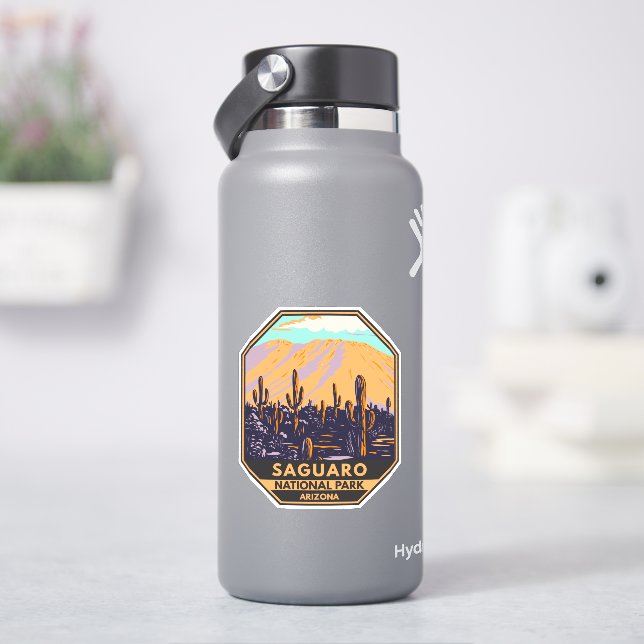 Saguaro National Park Arizona Wasson Peak Vintage (HydroFlask)