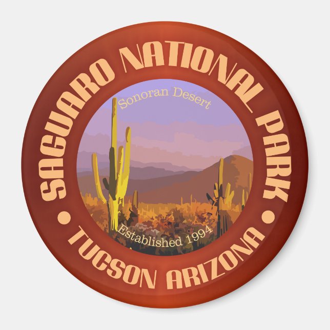 Saguaro National Park (C) Magnet (Front)