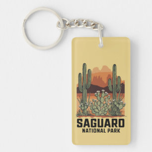 Saguaro National Park Cactus Key Ring