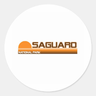 Saguaro National Park Classic Round Sticker