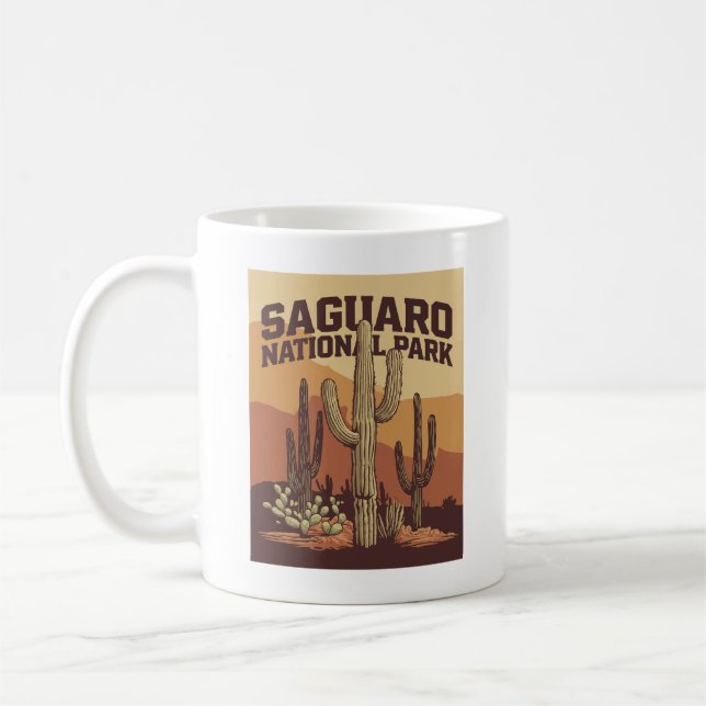 Saguaro National Park Coffee Mug (Left)