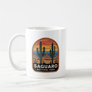 Saguaro National Park Desert Badge Coffee Mug