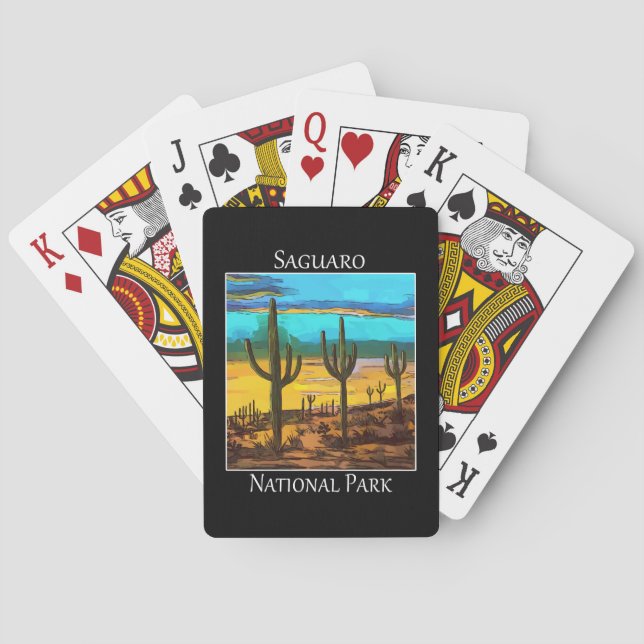 Saguaro National Park Playing Cards (Back)