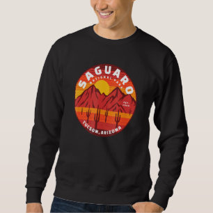Saguaro National Park Souvenir Saguaro Cactus Suns Sweatshirt