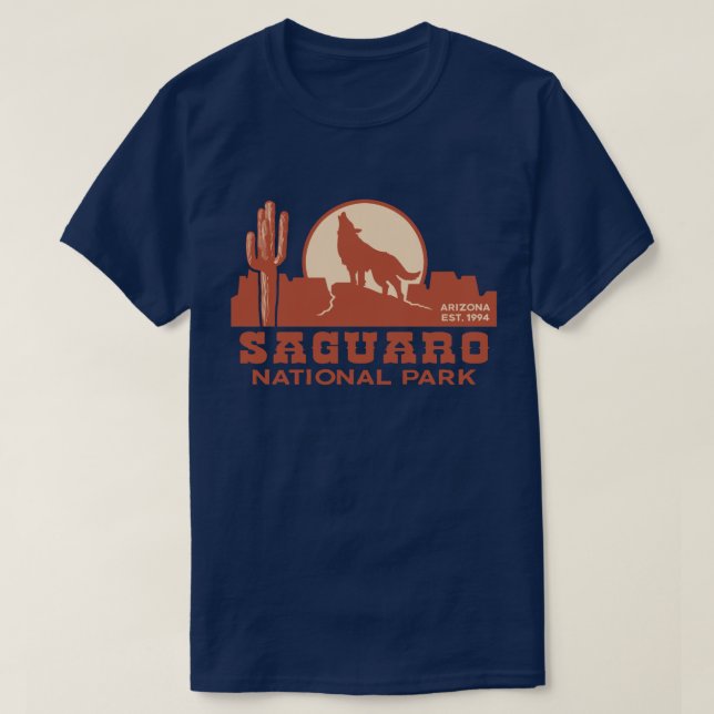 Saguaro National Park T-Shirt (Design Front)