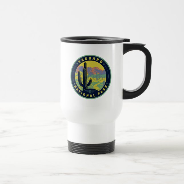 Saguaro National Park Travel Mug (Right)