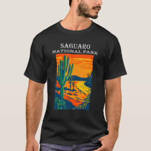 Saguaro National Park Tucson Arizona Camping Hikin T-Shirt