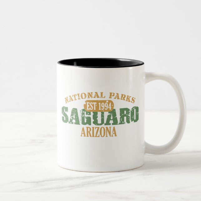 Saguaro National Park Two-Tone Coffee Mug (Right)