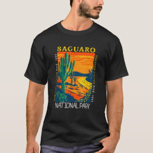 Saguaro National Park Vintage Saguaro Cactus Vinta T-Shirt