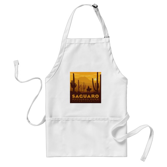 Saguaro Square National Park | Arizona Standard Apron (Front)