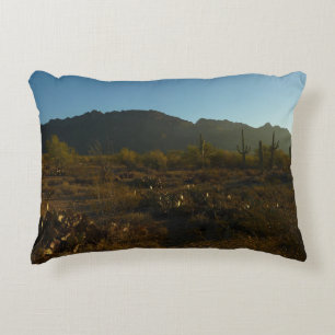 Saguaro Sunrise at Saguaro National Park Decorative Cushion