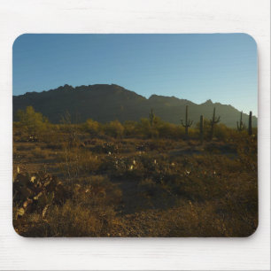 Saguaro Sunrise at Saguaro National Park Mouse Mat