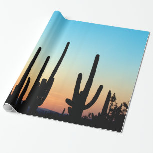Saguaro Sunset Wrapping Paper