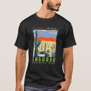 Saguaro US National Park Tucson Arizona Vintage T-Shirt