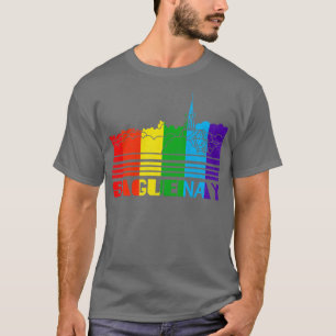 Saguenay Pride Saguenay LGBT Gift LGBTQ Supporter T-Shirt