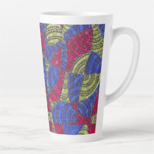 Sahar Colorful Abstract Hand-Drawn Pattern Mug