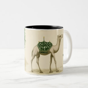 "Sahara Camel Mug" Two-Tone Coffee Mug