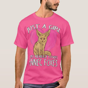 Sahara Desert Just A Girl Who Really Loves Fennec T-Shirt