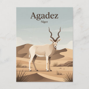 Sahara Desert, Niger Postcard