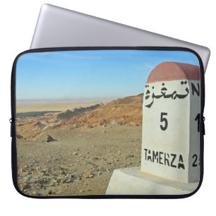 Sahara milestone, Tunisia Laptop Sleeve