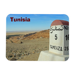 Sahara milestone, Tunisia Magnet