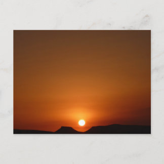 Sahara Sunset Postcard