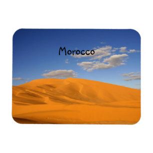 Saharan desert in Morocco Premium Magnet